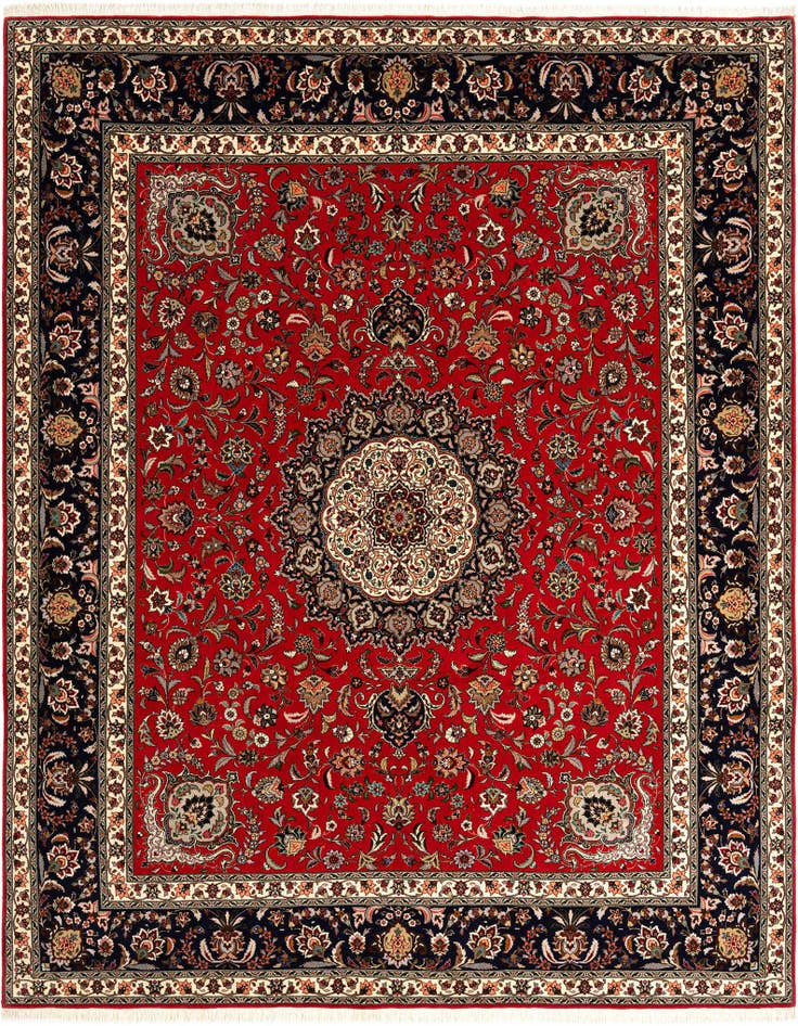 Detail image of 8' 2 x 9' 11 Tabriz Rug