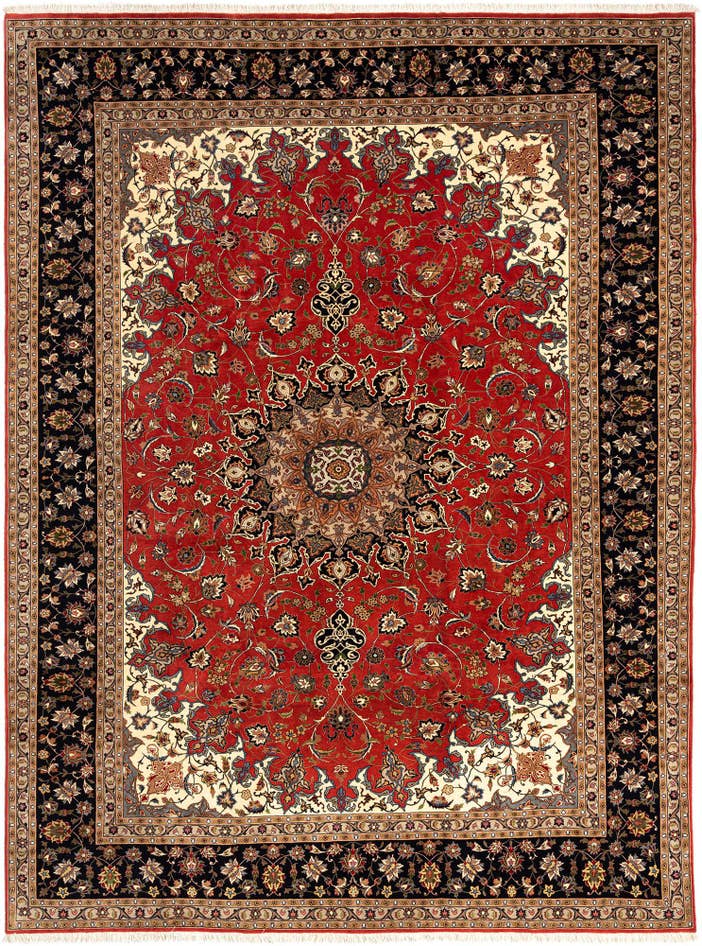 Detail image of 8' 4 x 11' 1 Tabriz Rug