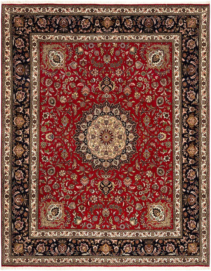 Detail image of 8' x 9' 3 Tabriz Rug