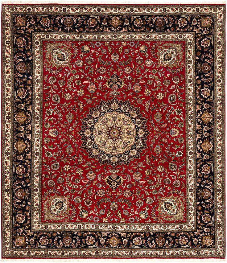 Detail image of 8' x 9' 3 Tabriz Rug