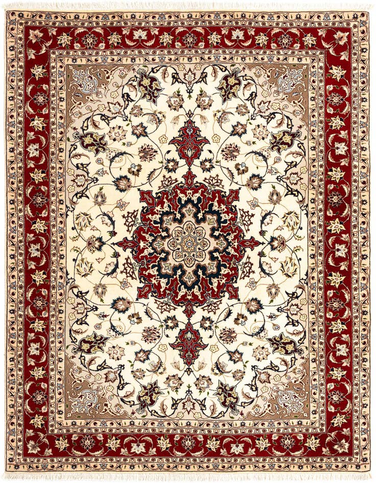 Detail image of 5' 1 x 6' 10 Tabriz Rug