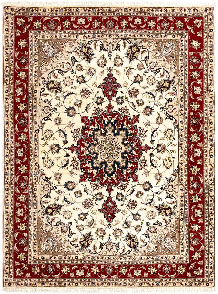 5' 1 x 6' 10 Tabriz Rug