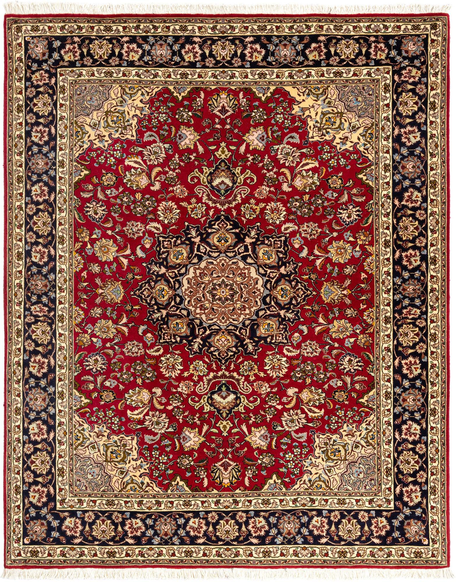5' 1 x 6' 5 Tabriz Rug