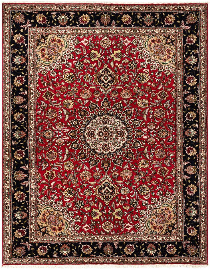 Detail image of 4' 11 x 7' 2 Tabriz Rug