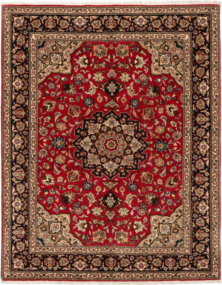 Detail image of 5' x 7' 2 Tabriz Rug