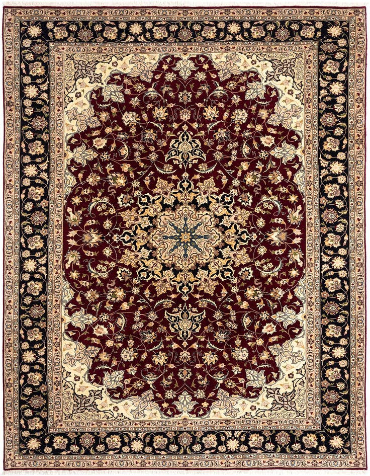 Detail image of 6' 9 x 9' 11 Tabriz Rug