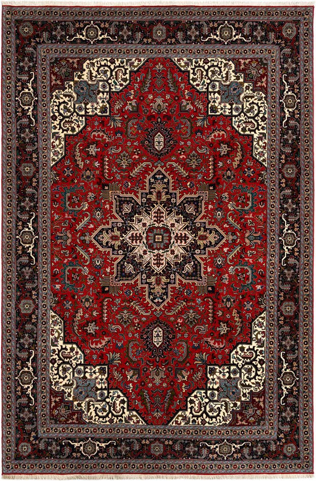 Detail image of 6' 10 x 10' 4 Tabriz Rug