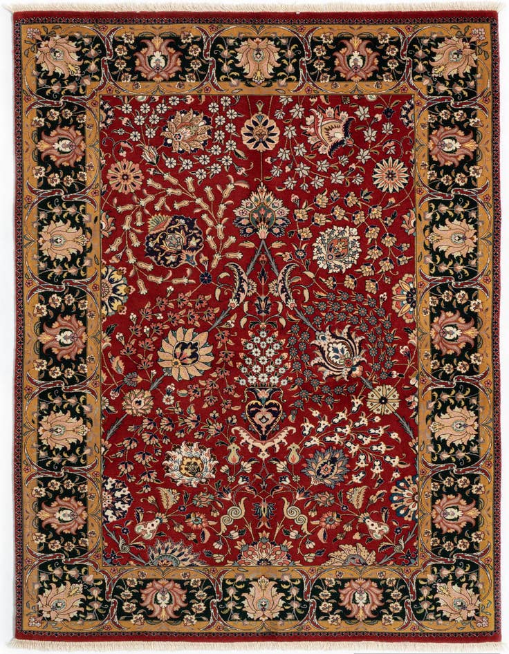 Detail image of 4' 10 x 6' 11 Tabriz Rug