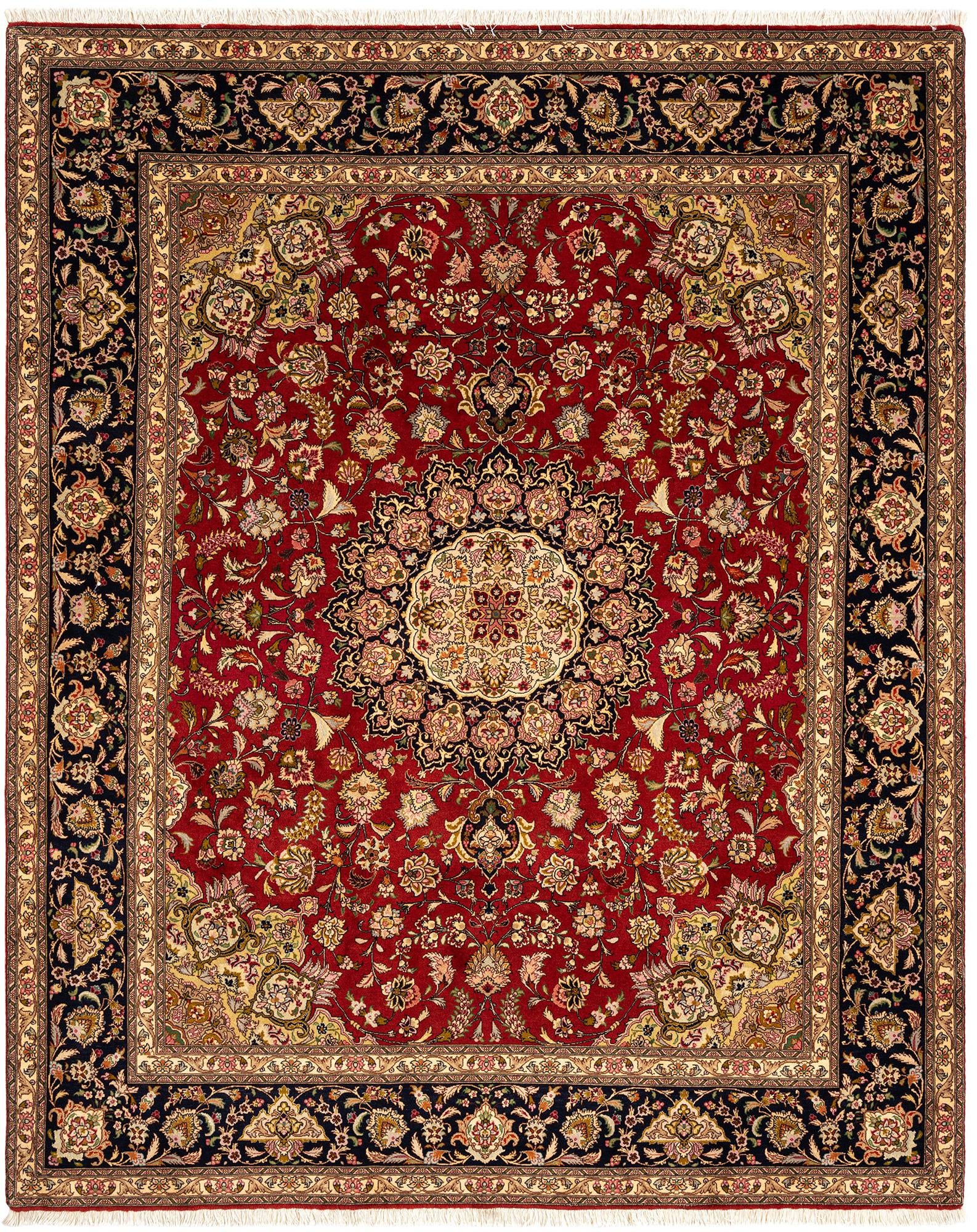 6' 9 x 8' 6 Tabriz Rug