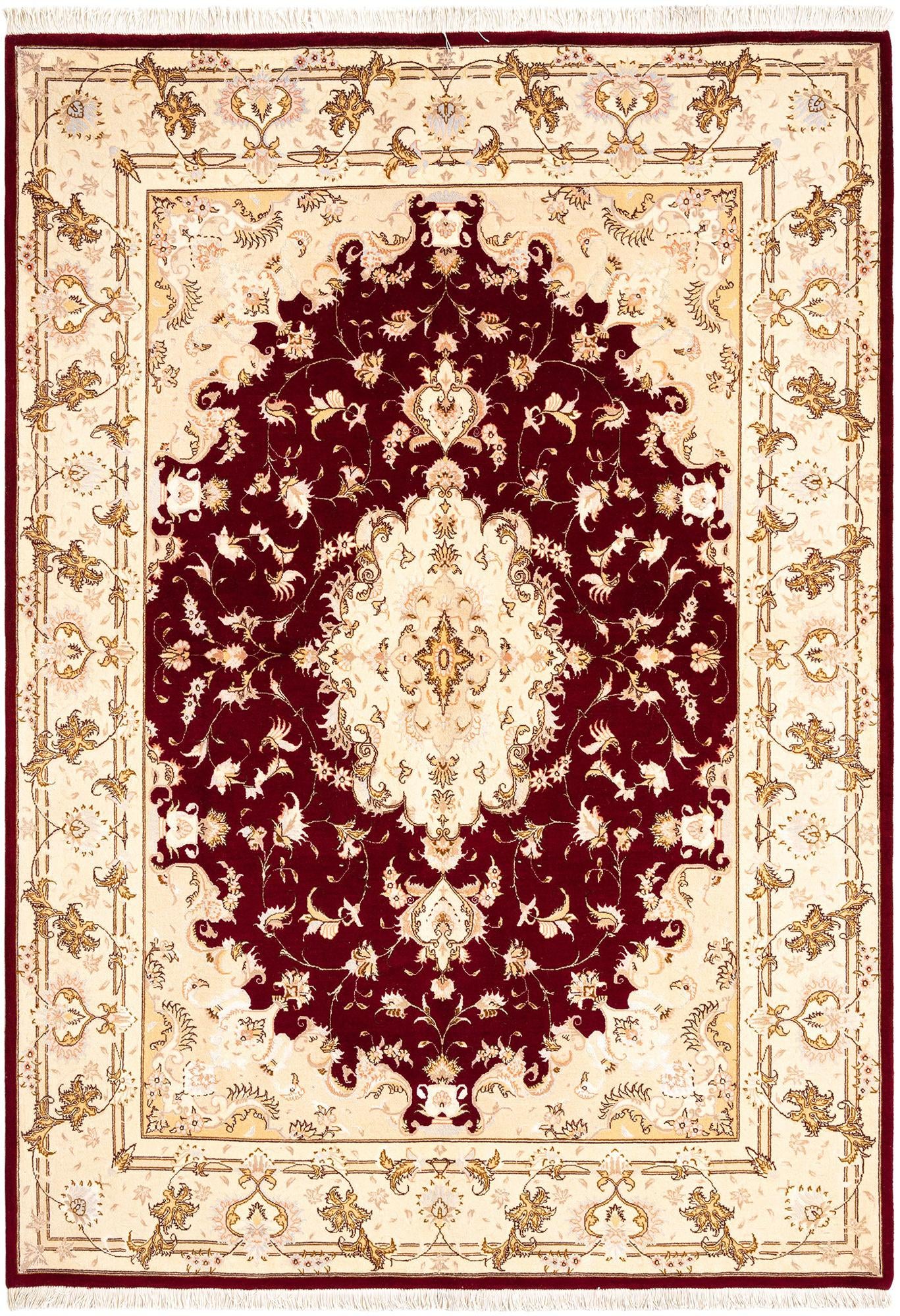 5' 6 x 7' 9 Tabriz Rug