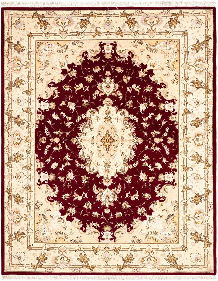 Detail image of 5' 6 x 7' 9 Tabriz Rug