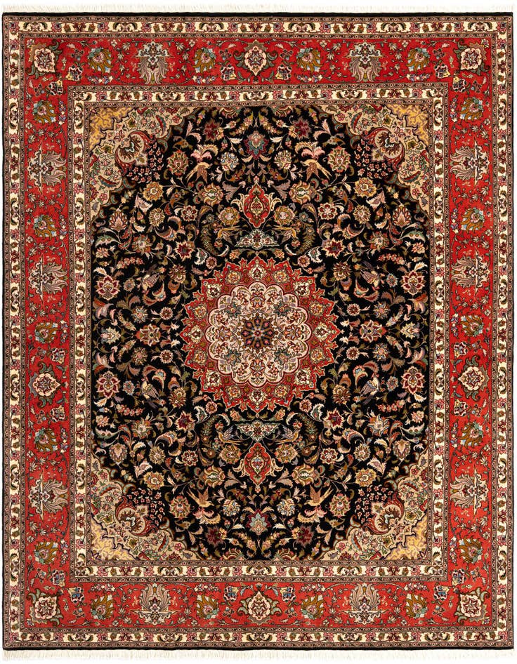 Detail image of 6' 11 x 8' 4 Tabriz Rug