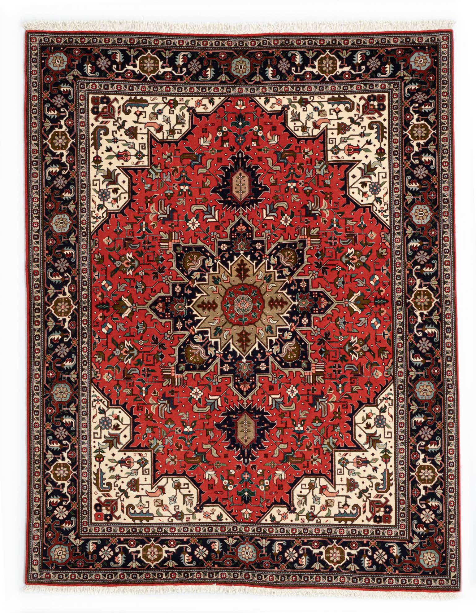 4' 11 x 6' 6 Tabriz Rug