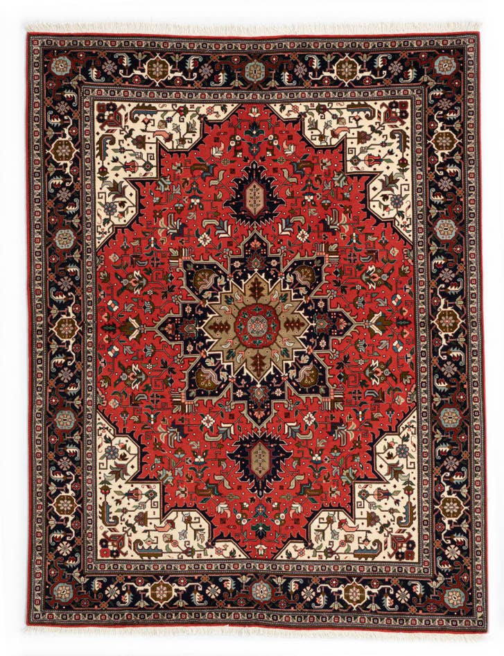 Detail image of 4' 11 x 6' 6 Tabriz Rug