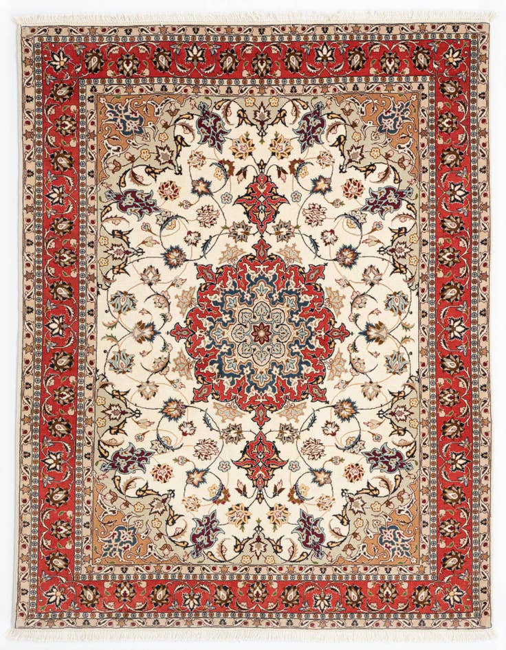 Detail image of 4' 11 x 6' 9 Tabriz Rug