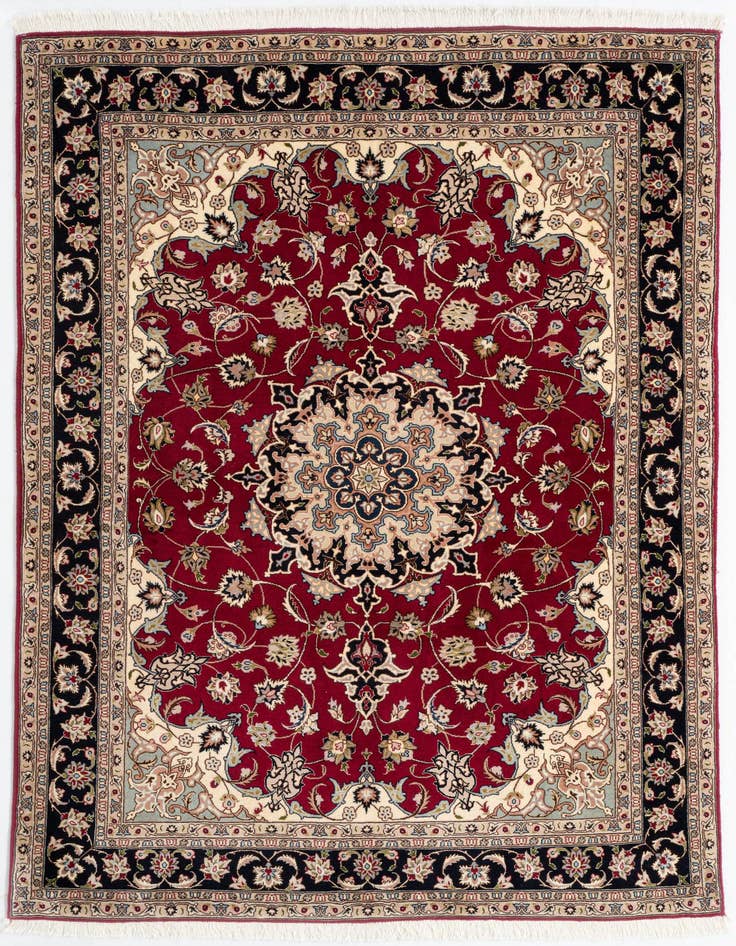 Detail image of 5' x 6' 9 Tabriz Rug