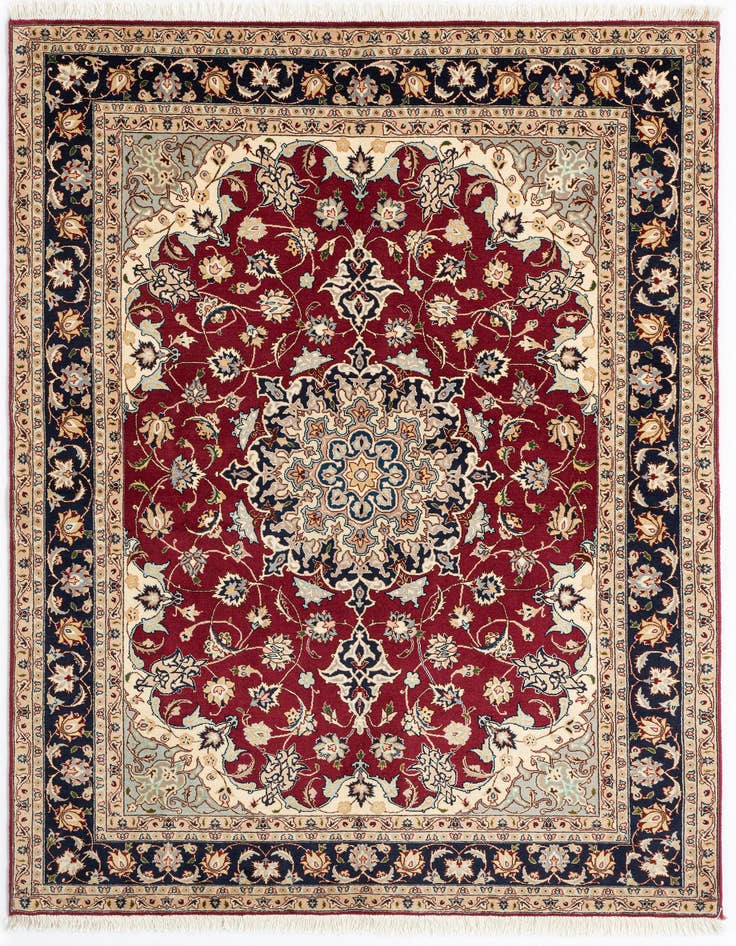 Detail image of 5' x 6' 9 Tabriz Rug