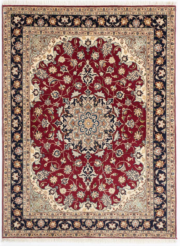 Detail image of 5' x 6' 9 Tabriz Rug