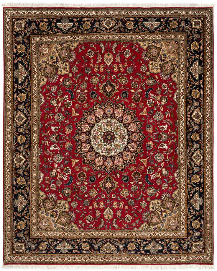 Detail image of 6' 8 x 8' 5 Tabriz Rug