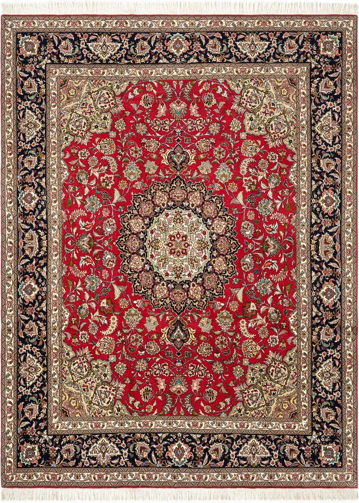 6' 7 x 8' 4 Tabriz Rug