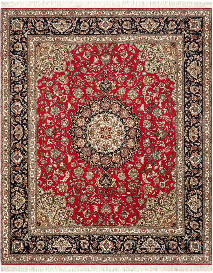 Detail image of 6' 7 x 8' 4 Tabriz Rug