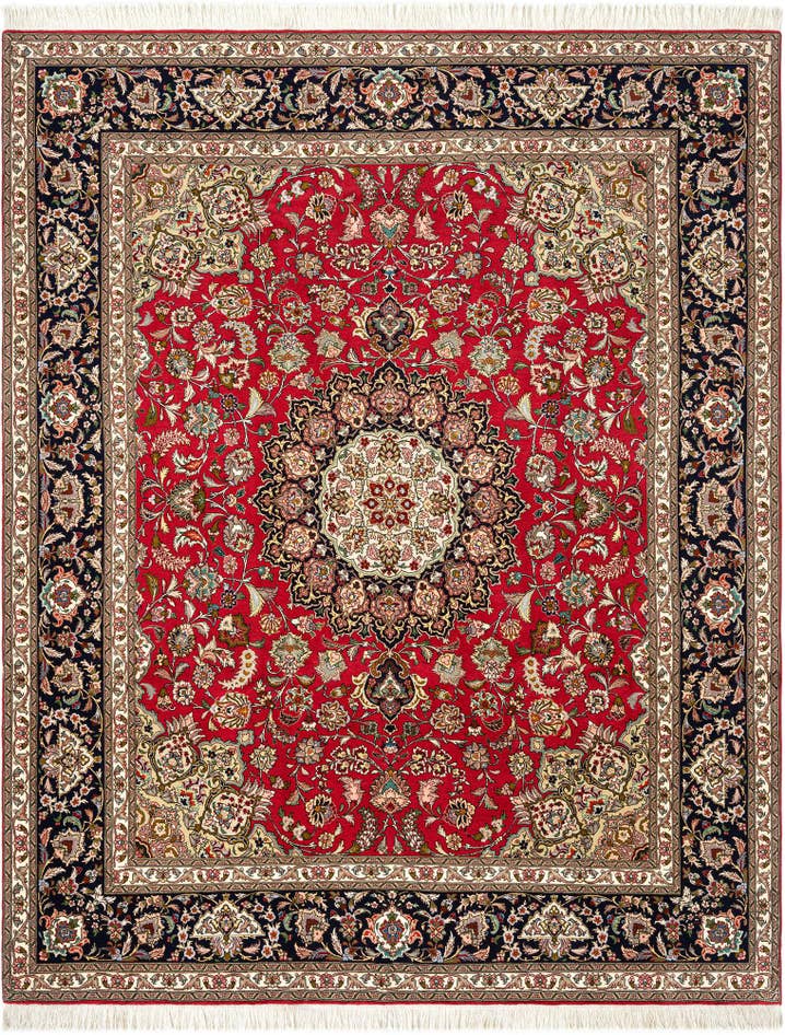 Detail image of 6' 7 x 8' 4 Tabriz Rug