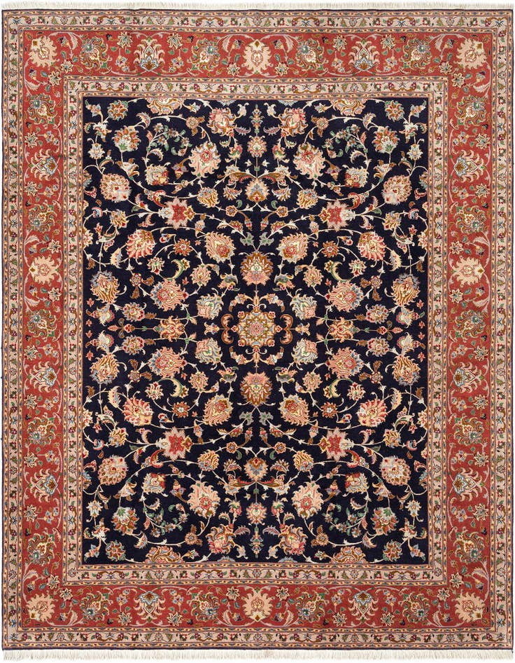 Detail image of 6' 9 x 8' 8 Tabriz Rug