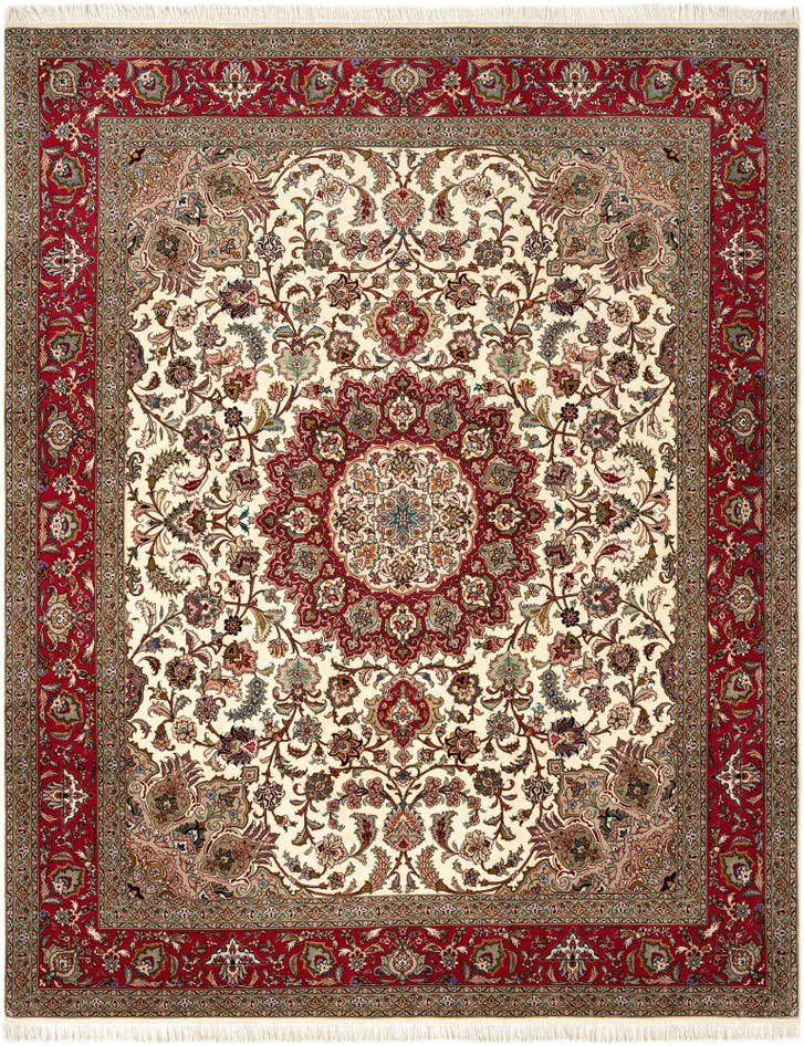 Detail image of 6' 8 x 8' 4 Tabriz Rug