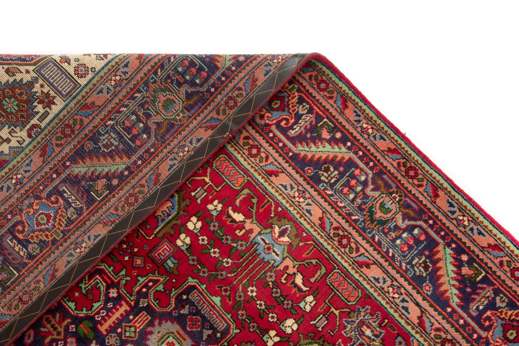 6' 9 x 9' 11 Hand Knotted Tabriz Persian Wool Rug