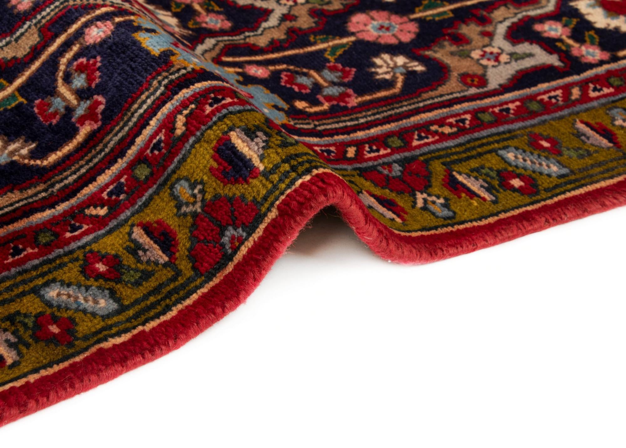8' 2 x 11' 2 Hand Knotted Tabriz Persian Wool Rug
