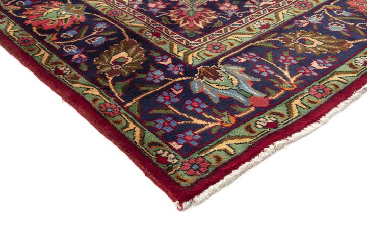 9' 9 x 12' 6 Hand Knotted Tabriz Persian Wool Rug