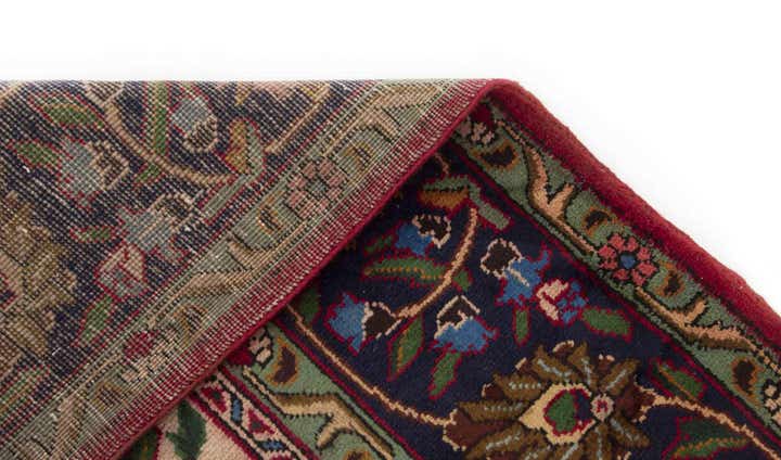 9' 9 x 12' 6 Hand Knotted Tabriz Persian Wool Rug