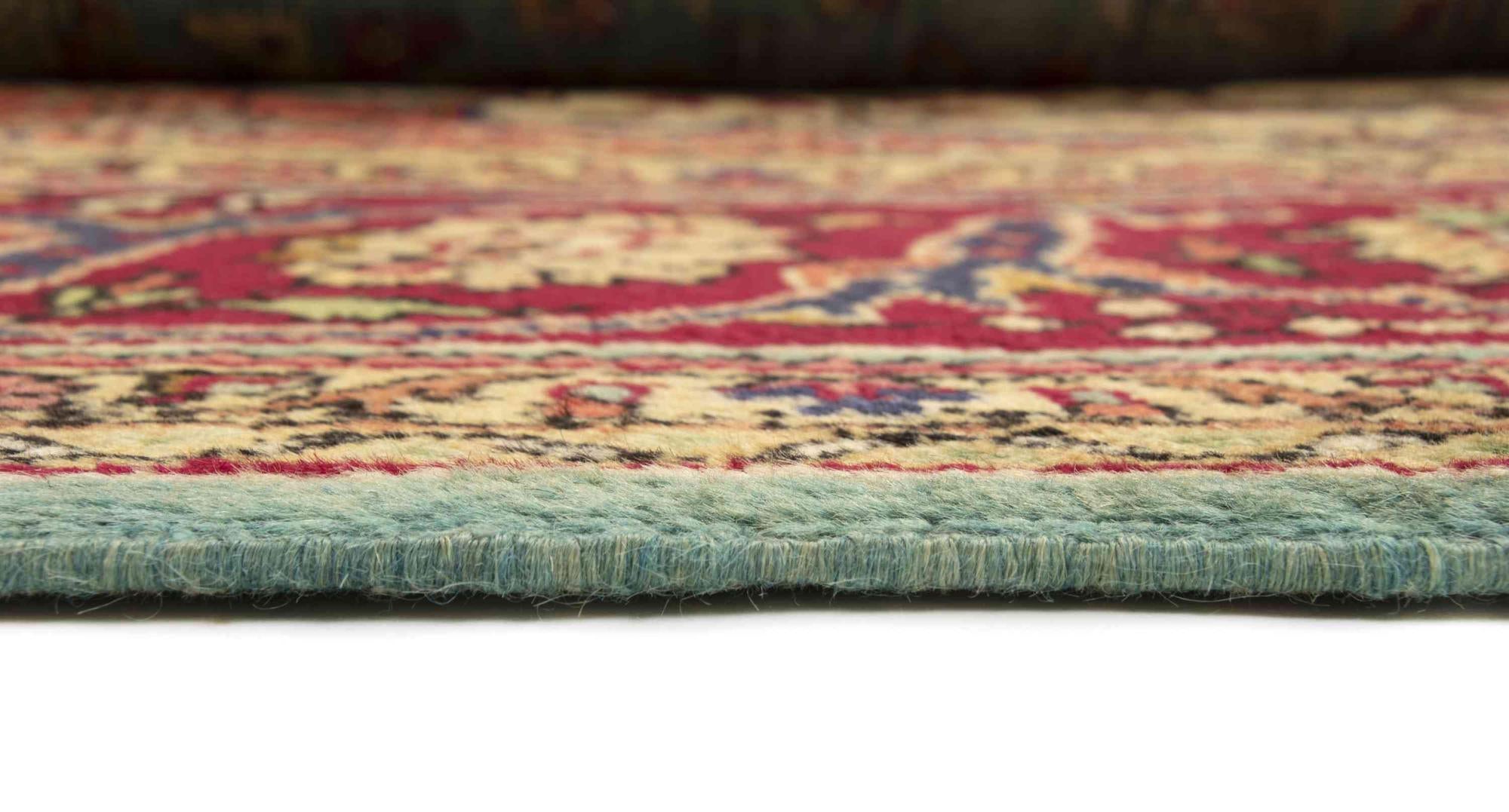 9' 7 x 12' 8 Hand Knotted Tabriz Persian Wool Rug