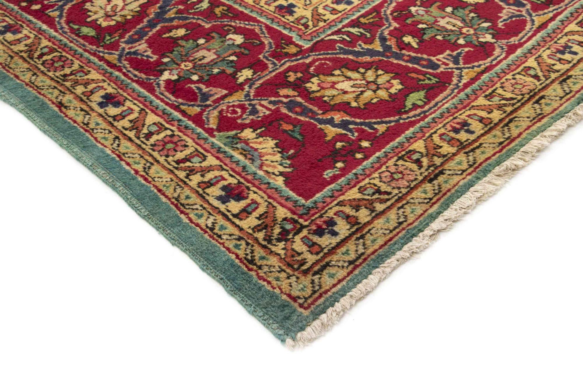 9' 7 x 12' 8 Hand Knotted Tabriz Persian Wool Rug