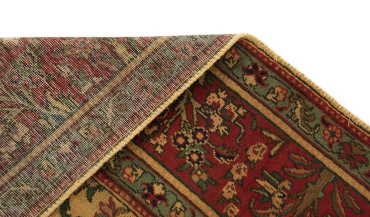 Detail image of 9' 8 x 12' 7 Hand Knotted Tabriz Persian Wool Rug