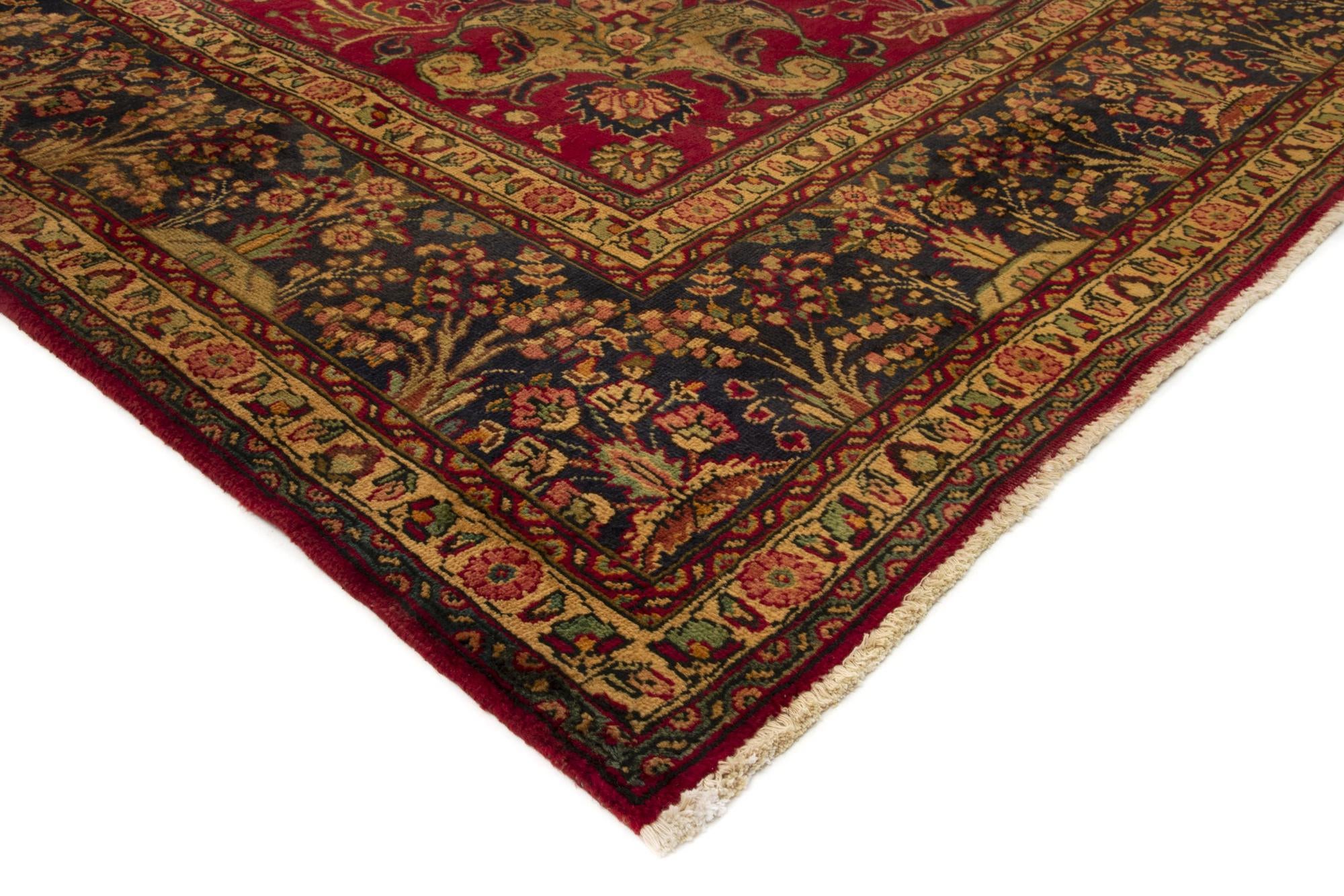 9' 9 x 12' 8 Hand Knotted Tabriz Persian Wool Rug