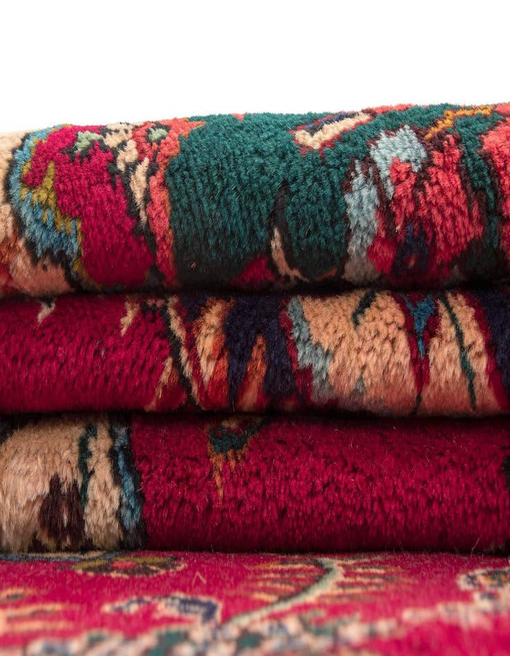 Detail image of 9' 11 x 12' 11  Hand Knotted Tabriz Persian Wool Rug