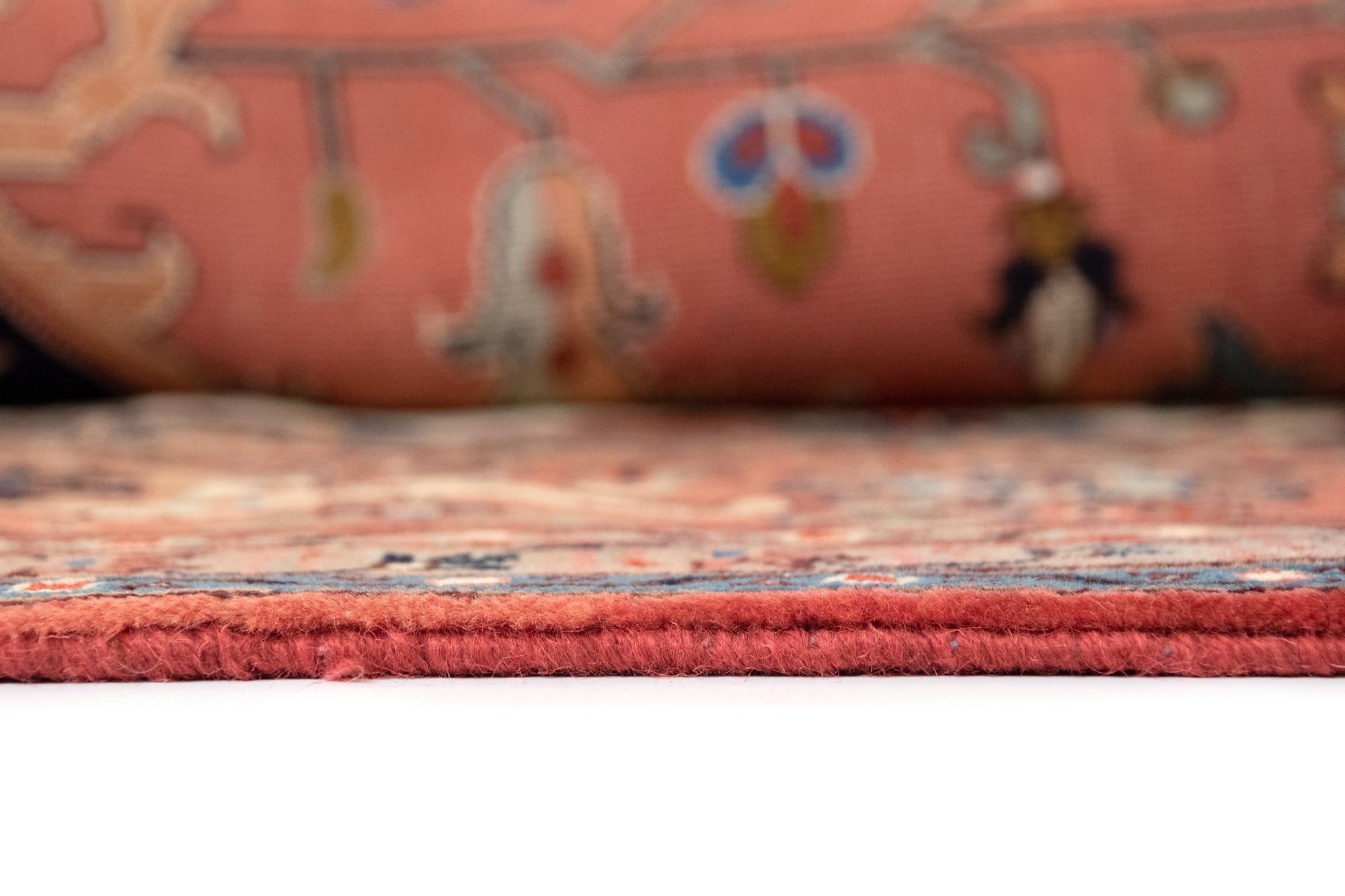 9' 9 x 12' 7 Hand Knotted Tabriz Persian Wool Rug
