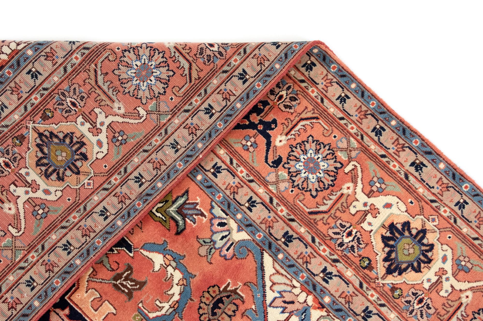 9' 9 x 12' 7 Hand Knotted Tabriz Persian Wool Rug