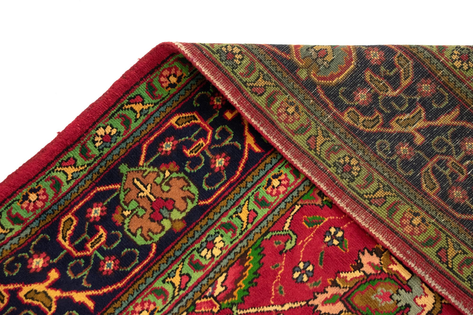 9' 4 x 12' 6 Tabriz Wool Rug