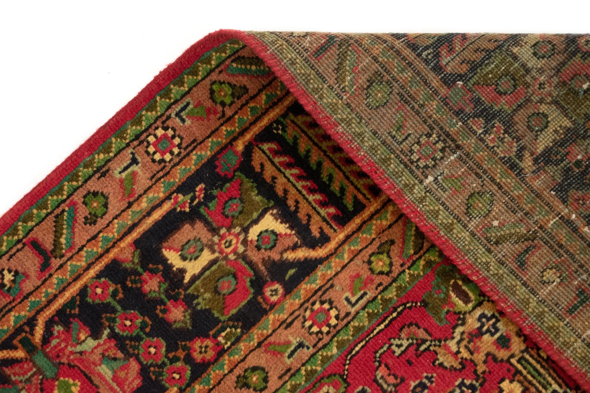 6' 7 x 9' 5 Hand Knotted Tabriz Persian Wool Rug