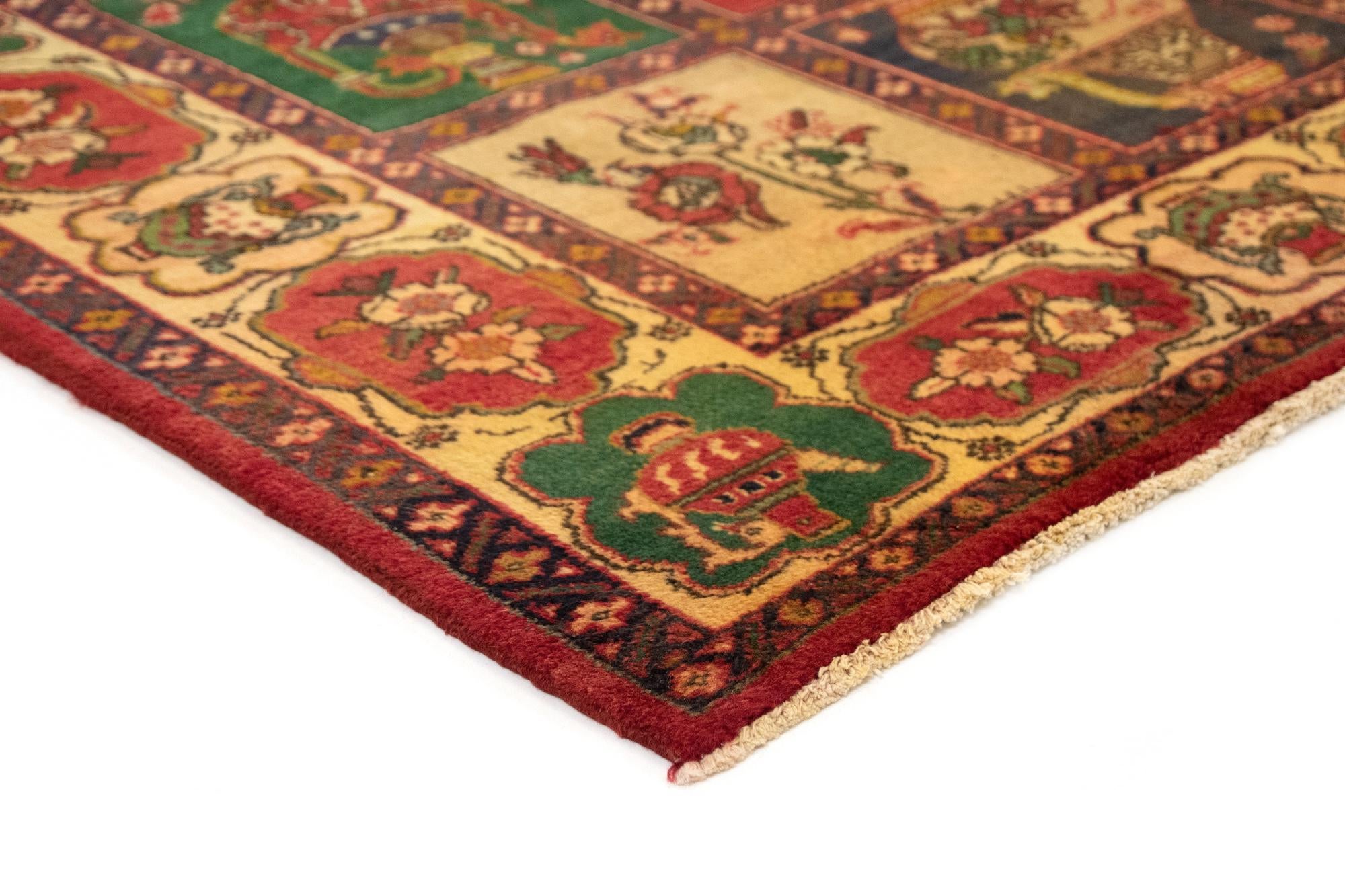 7' 3 x 9' 9 Hand Knotted Tabriz Persian Wool Rug