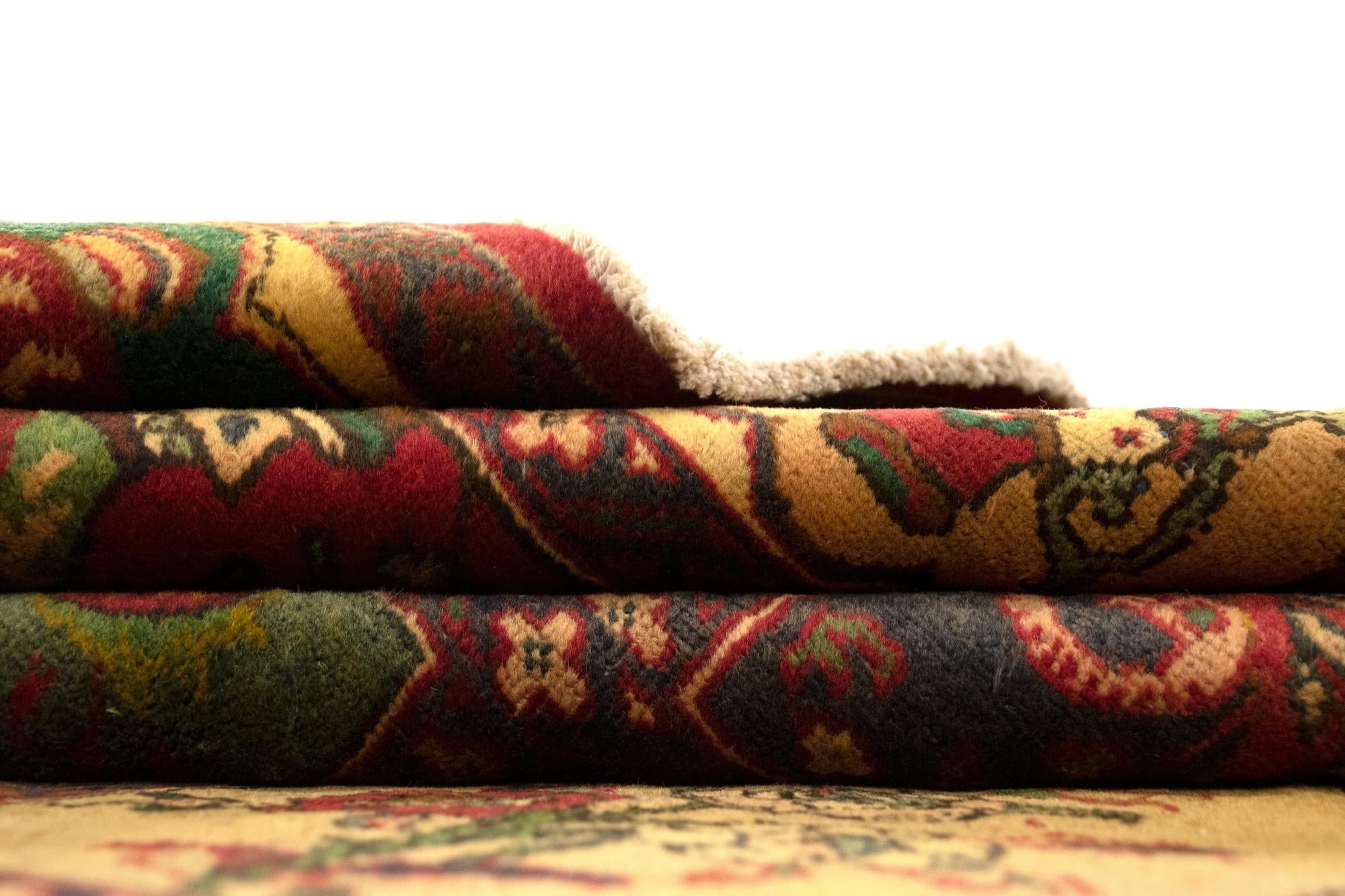 7' 3 x 9' 9 Hand Knotted Tabriz Persian Wool Rug