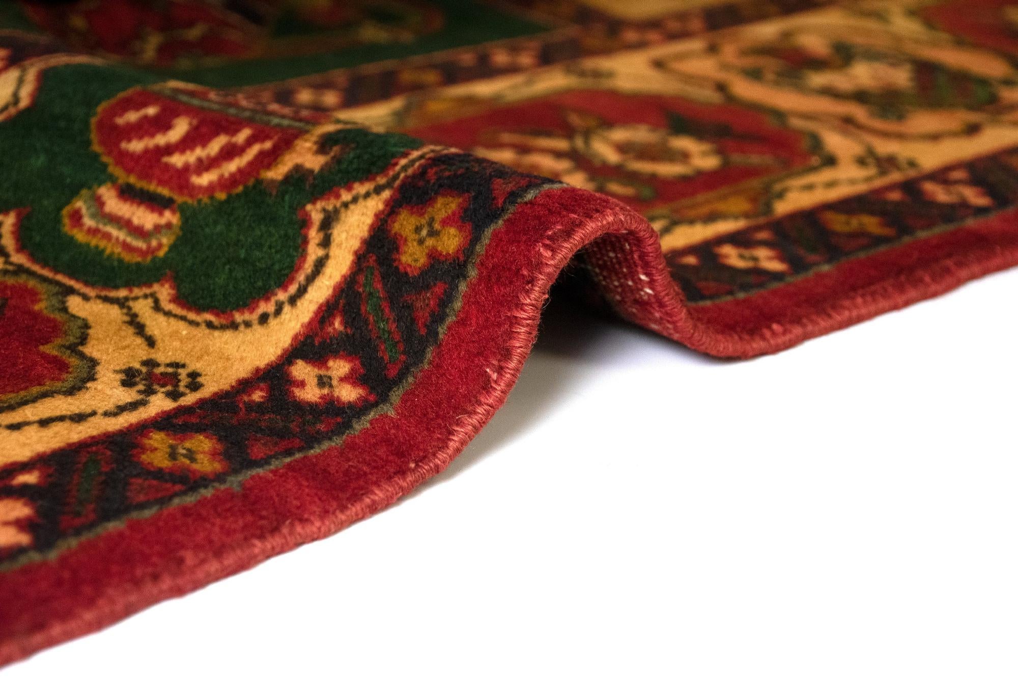 7' 3 x 9' 9 Hand Knotted Tabriz Persian Wool Rug