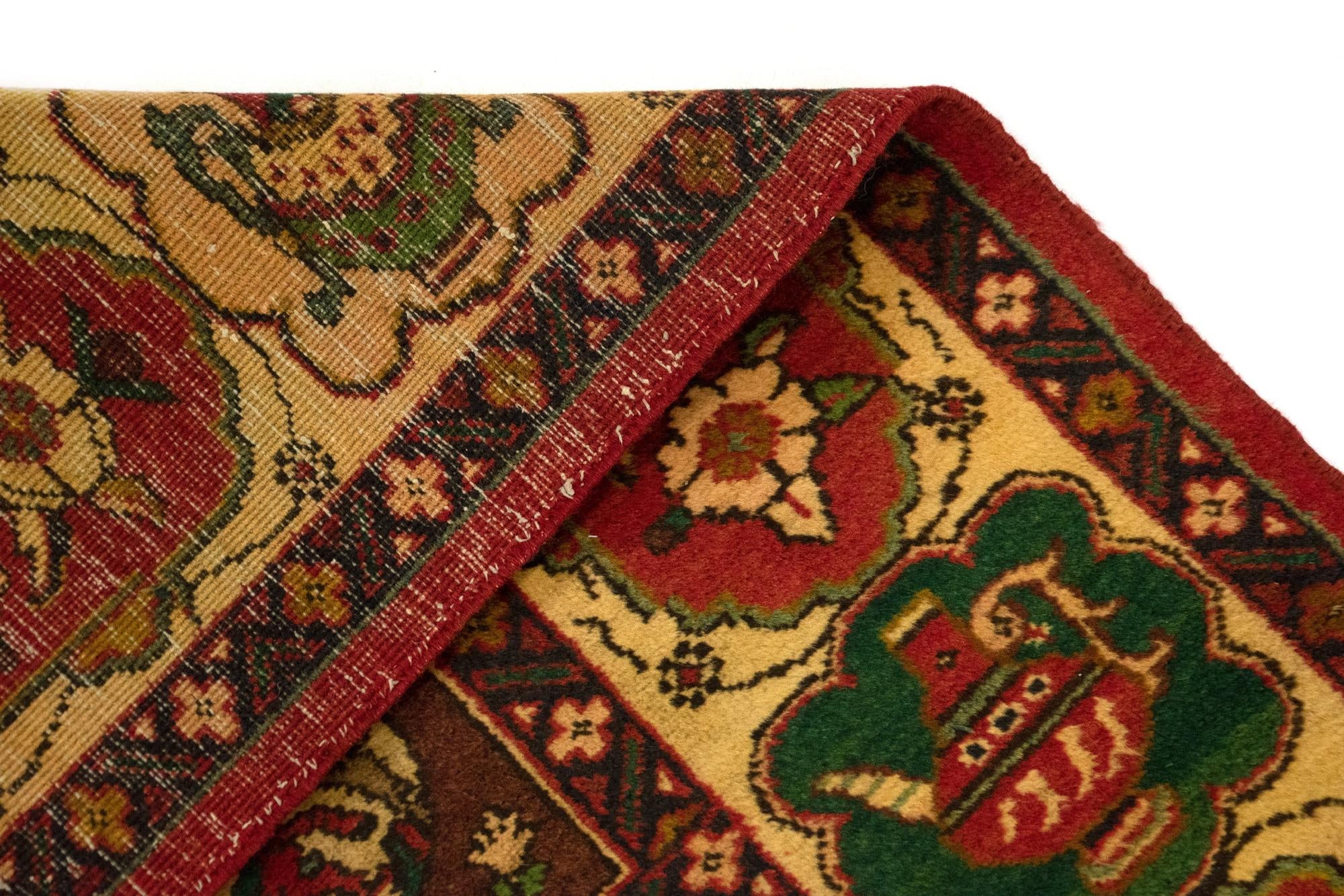 7' 3 x 9' 9 Hand Knotted Tabriz Persian Wool Rug