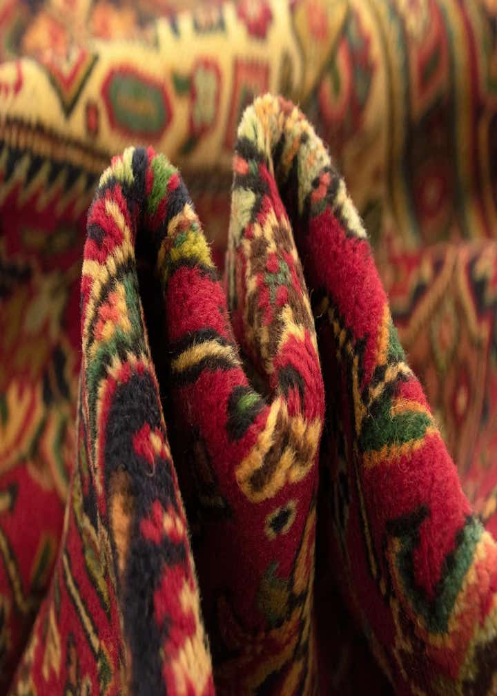 6' 6 x 9' 10 Hand Knotted Tabriz Persian Wool Rug