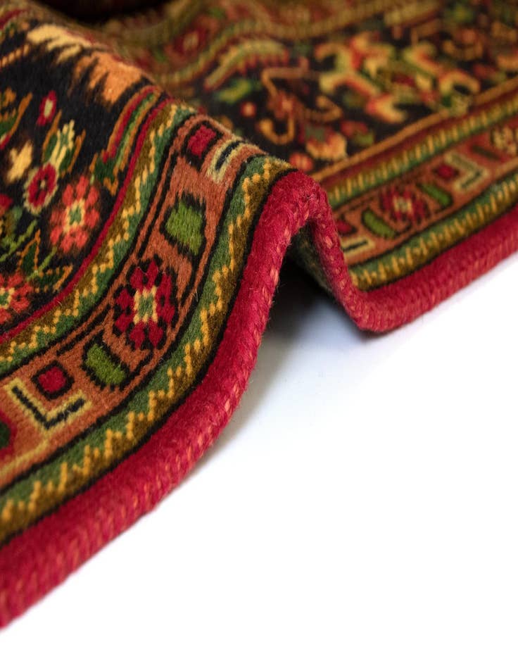 Detail image of 6' 6 x 9' 10 Hand Knotted Tabriz Persian Wool Rug