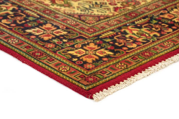 Detail image of 6' 6 x 9' 10 Hand Knotted Tabriz Persian Wool Rug