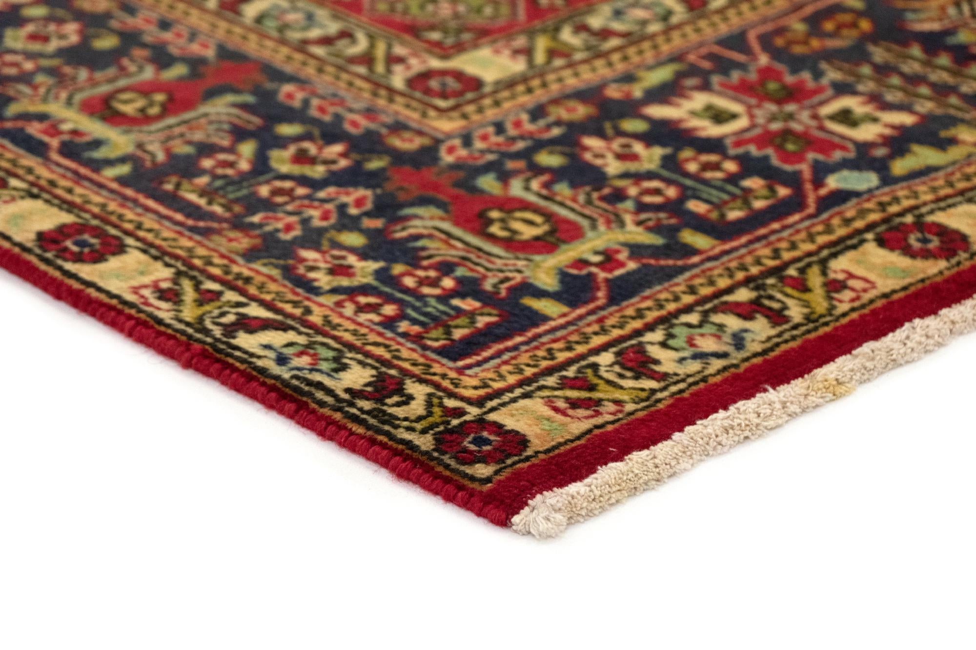 6' 7 x 9' 8 Hand Knotted Tabriz Persian Wool Rug