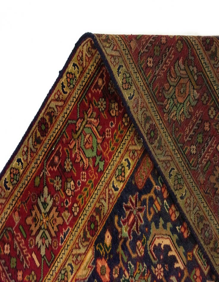 Detail image of 6' 7 x 9' 1  Hand Knotted Tabriz Persian Wool Rug